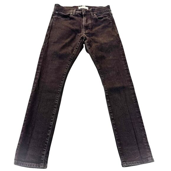 Madewell Men's Skinny Denim Jeans Black Charcoal Wash Size 29 x 30 - Picture 2 of 9